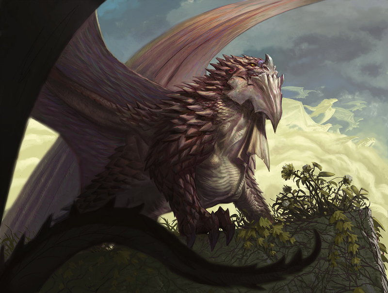 Illustration for article titled Dragons Rule The Skies In The Latest Magic: The Gathering Expansion